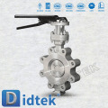 Didtek Triple Offset Low Torque Lug type Butterfly valve